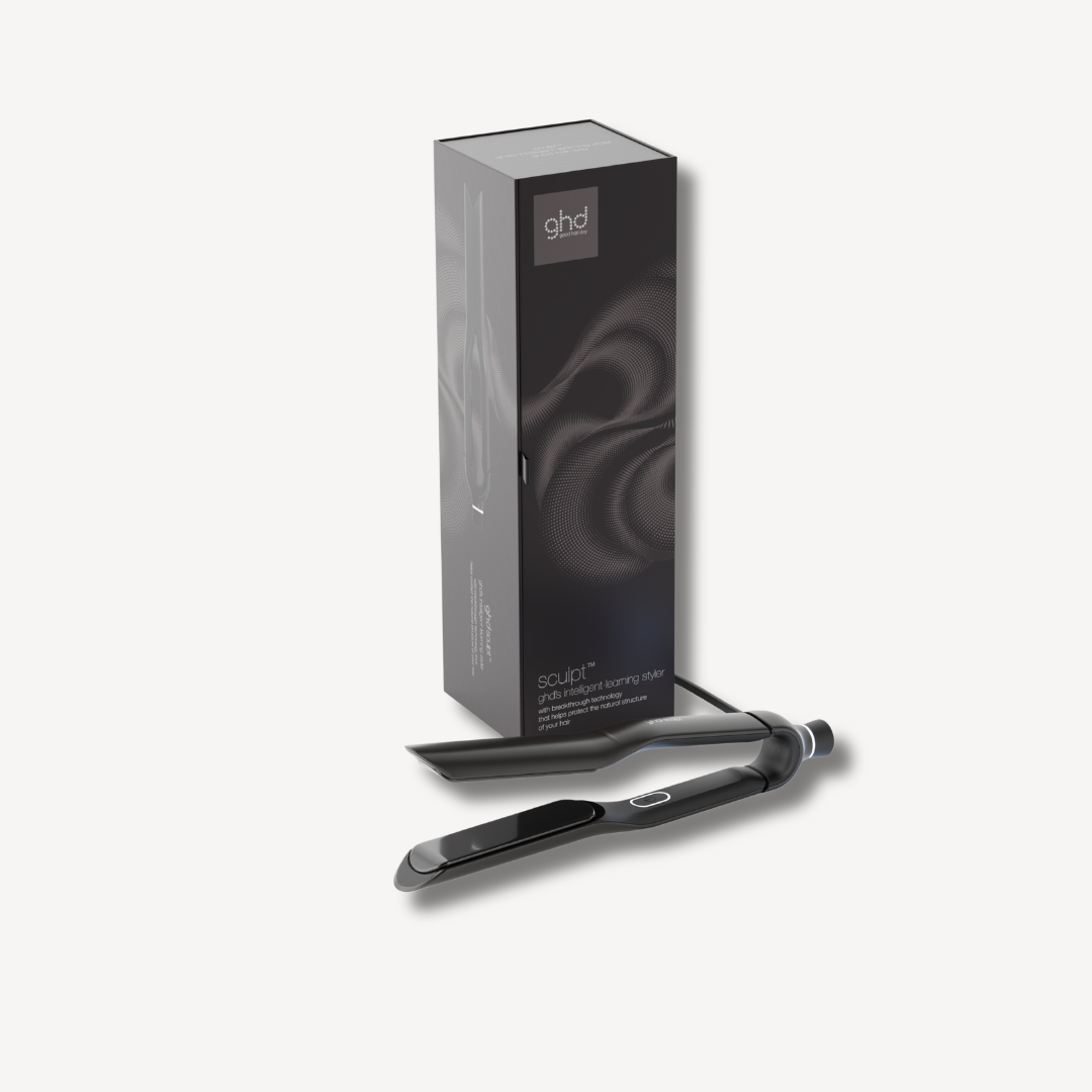 NOUVEAU Lisseur GHD Sculpt + spray de maintien OFFERT