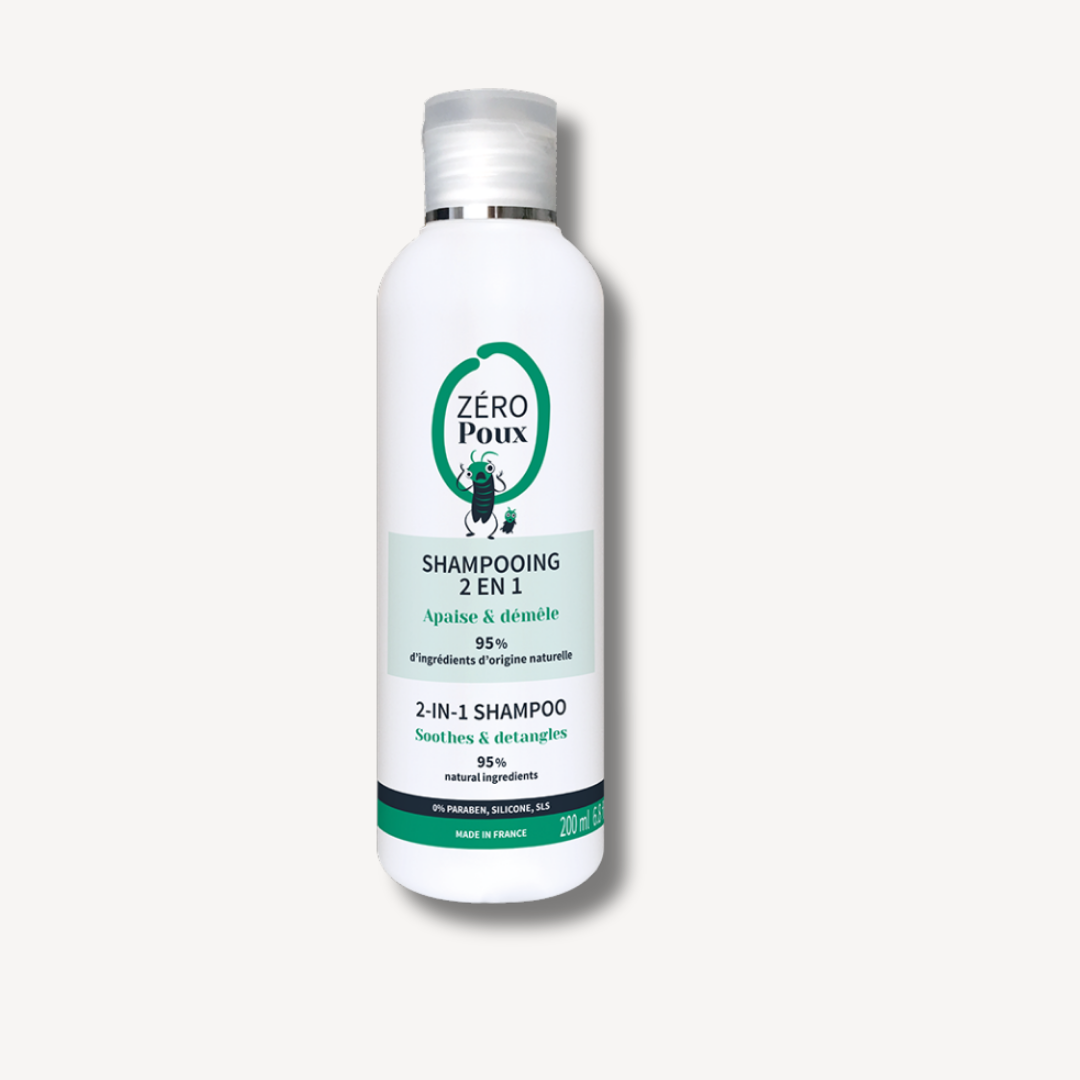 ZÉRO POUX - Shampooing 2 en 1 200ml
