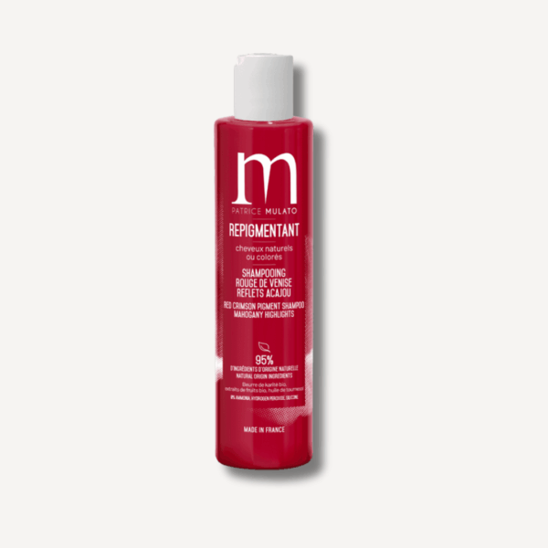 Shampoing repigmentant rouge intense Patrice Mulato