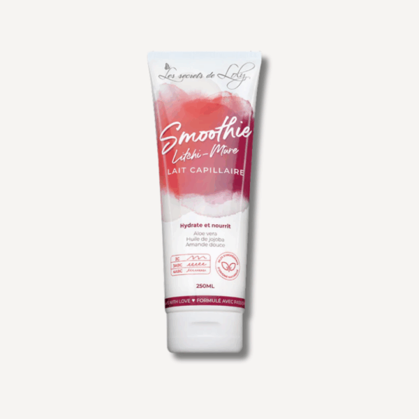 smoothie litchi mûre Les secrets de Loly