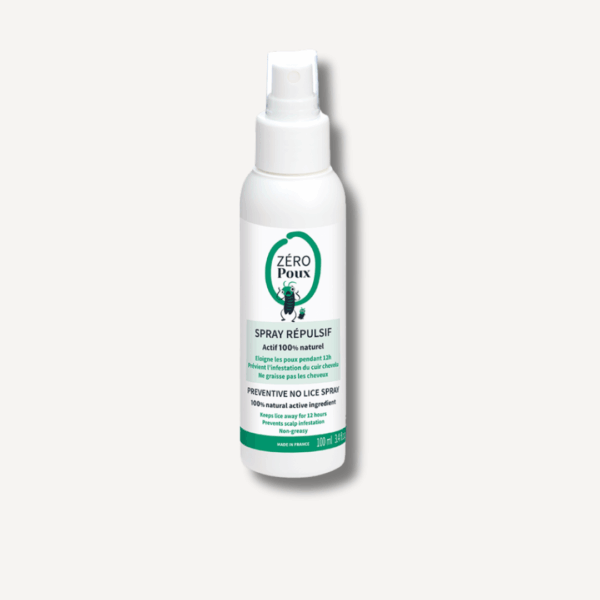 zéro poux spray répulsif Patrice Mulato