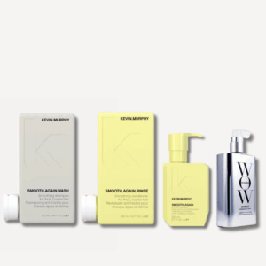 Routine cheveux mousseux/anti frizz