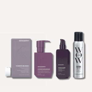 Routine cheveux secs